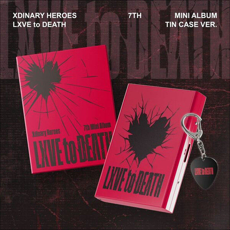 (MD Ver.) Xdinary Heroes - LXVE to DEATH 7th Mini Album + Free Gift