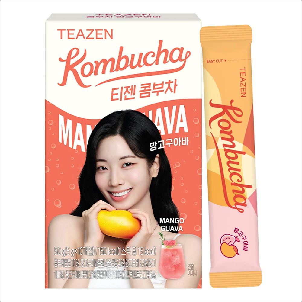 TEAZEN KOMBUCHA Tea Mango Guava Flavor(10EA/30EA/50EA/60EA/100EA)