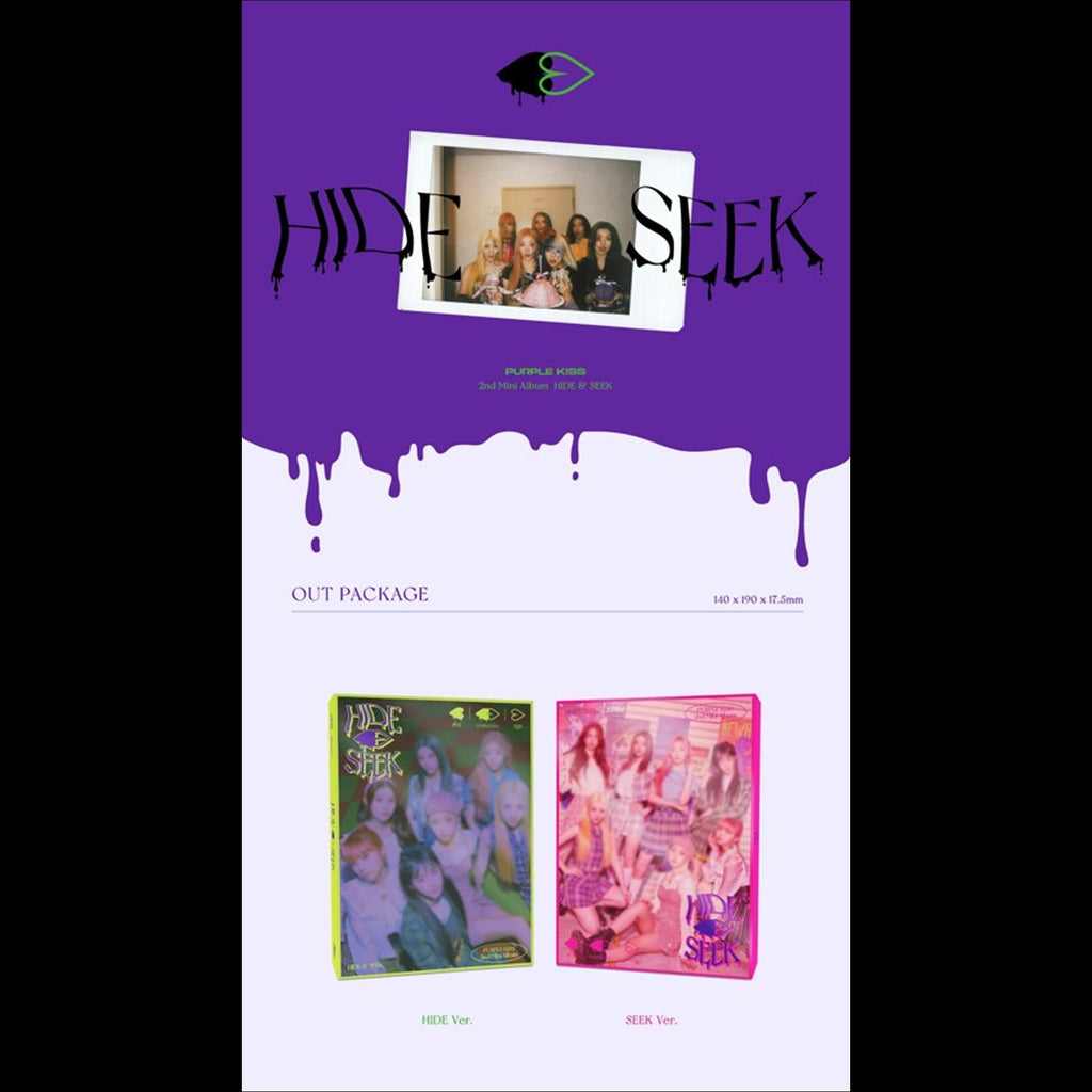 PURPLE KISS [HIDE & SEEK] 2nd Mini Album