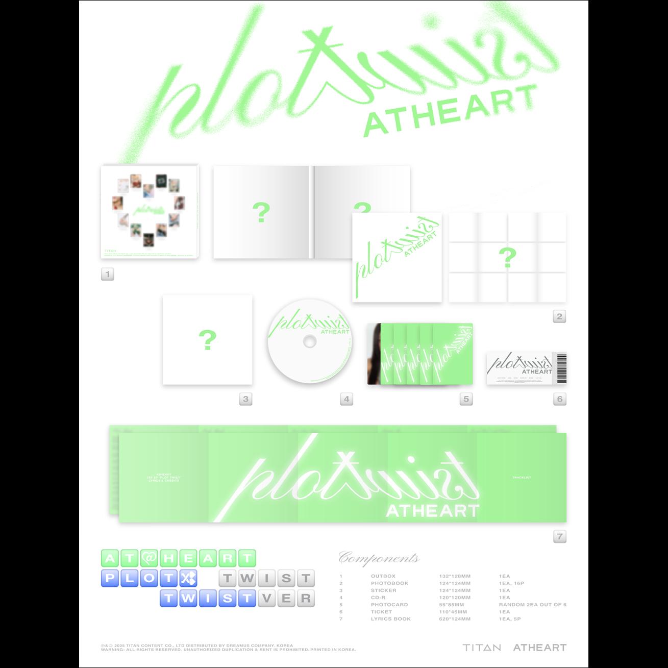 AtHeart - 1st EP ‘Plot Twist (Twist Ver.)