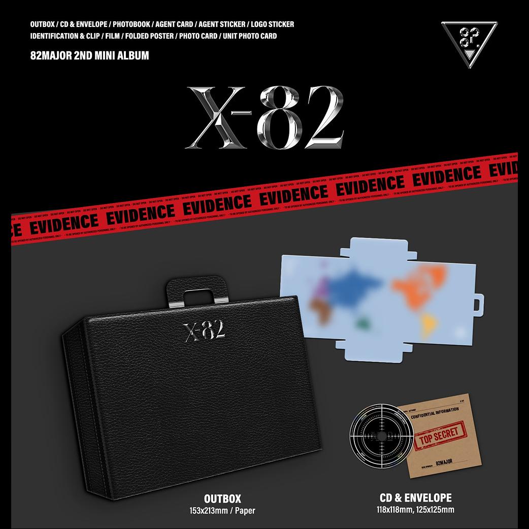 82MAJOR [X-82] 2nd Mini Album