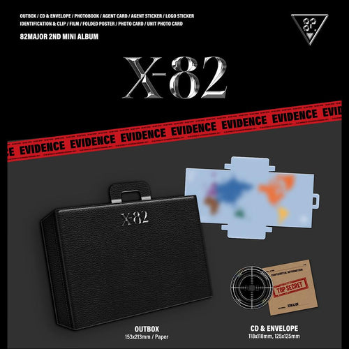 82MAJOR [X-82] 2nd Mini Album