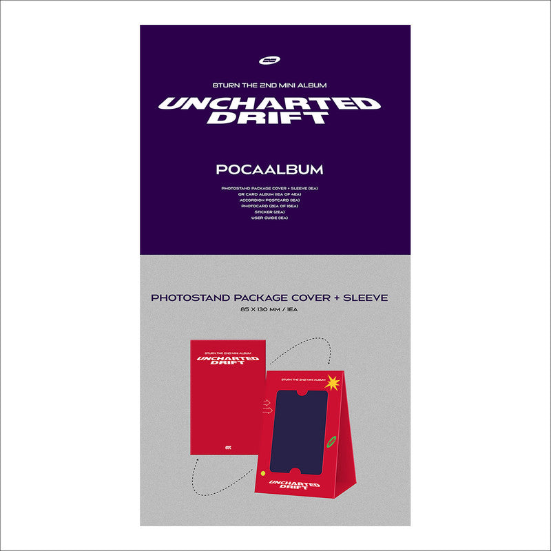 8TURN - UNCHARTED DRIFT POCA Album ver.