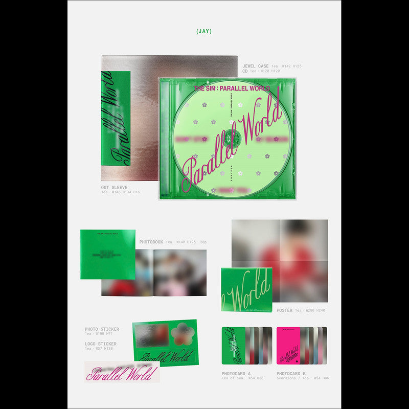 [Pre-order] ENHYPEN - THE SIN : PARALLEL WORLD (ENGENE ver.) DAY + Free Gift