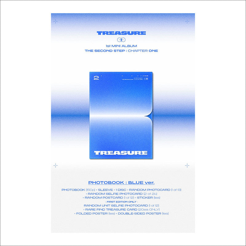 TREASURE [THE SECOND STEP : CHAPTER ONE] 1st MINI ALBUM (Photobook ver.)