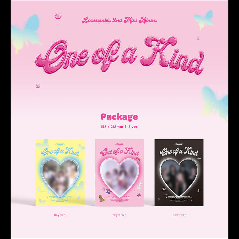 Loossemble [One of a Kind] 2nd Mini Album(Day ver., Night ver., Dawn ver.)