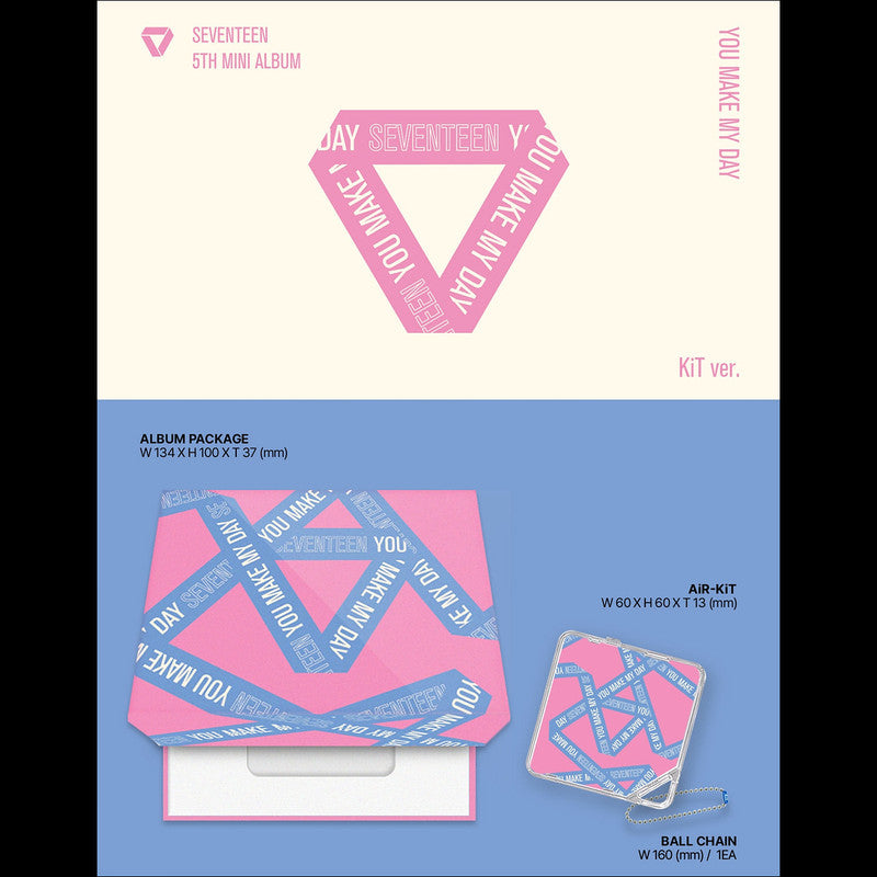 SEVENTEEN - YOU MAKE MY DAY KiT ver. Album(Renewal)