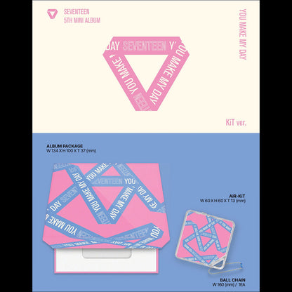 SEVENTEEN - YOU MAKE MY DAY KiT ver. Album (Renewal)