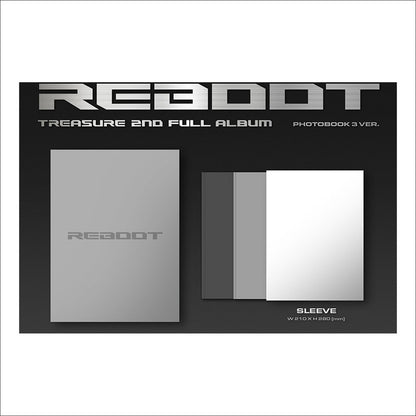 [POB] TREASURE 2ND FULL ALBUM [REBOOT] (PHOTOBOOK VER.) + Free Gift