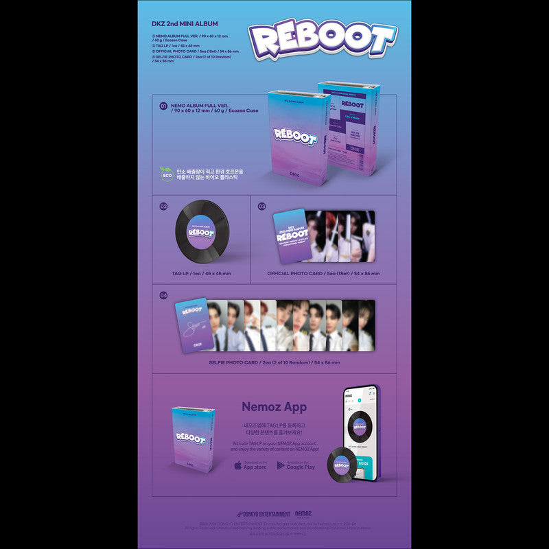 DKZ [REBOOT] SMART ALBUM Ver.(NEMO)