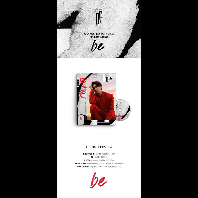 Super Junior D&E [COUNTDOWN] 1st Album(be ver./california love ver./countdown ver.)