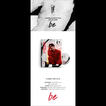 Super Junior D&E [COUNTDOWN] 1st Album (be ver./california love ver./countdown ver.)