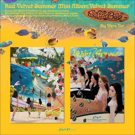 Red Velvet [Velvet Summer] Summer Mini Album (Big Wave Ver.) + Free Gift