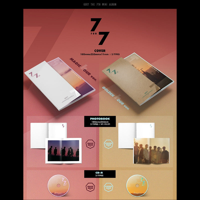GOT7 7th Mini Album 7 for 7 (Random)