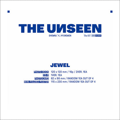 SHOWNU X HYUNGWON - THE UNSEEN Jewel Ver. Limited Edition