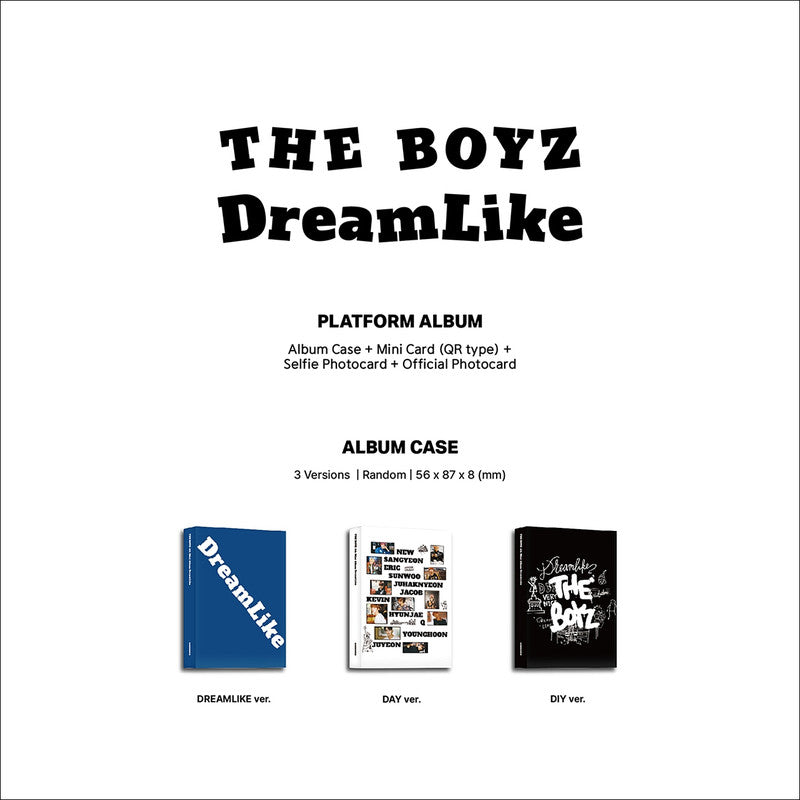 THE BOYZ - DREAMLIKE Platform Ver. (DREAMLIKE ver. / DAY ver. / DIY ver.)