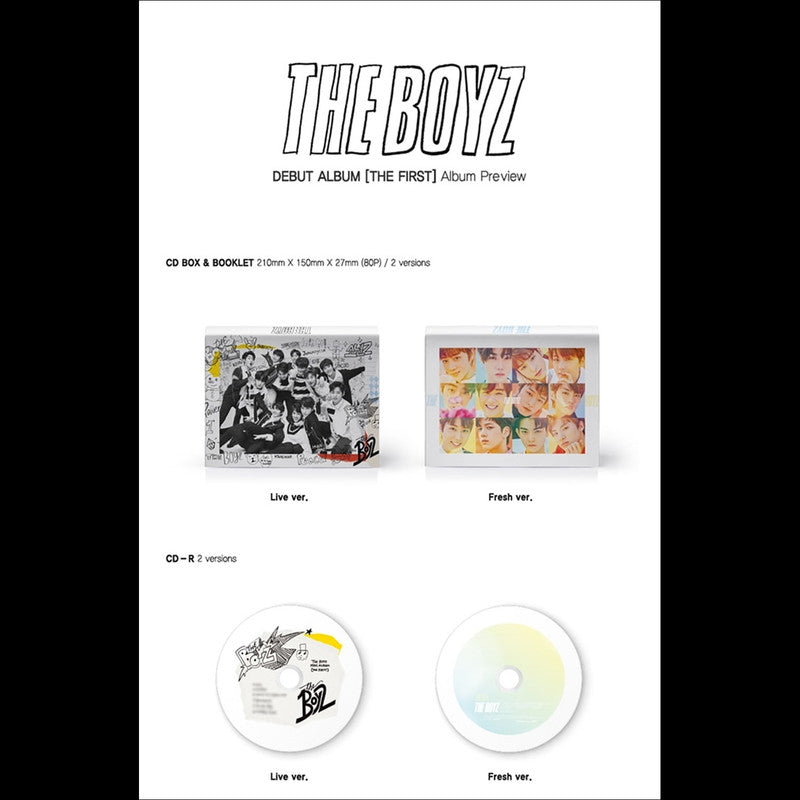 THE BOYZ [THE FIRST] Debut Mini Album