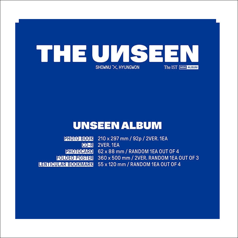 SHOWNU X HYUNGWON - THE UNSEEN Limited Edition
