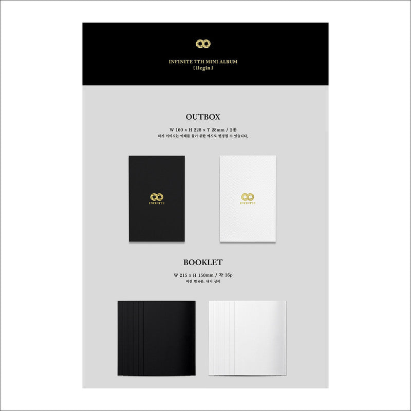 INFINITE [13egin] Come Ver. / Back Ver.