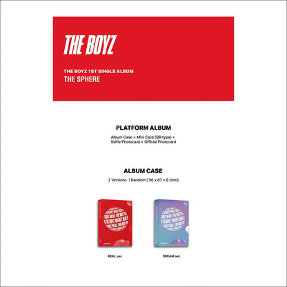 THE BOYZ - THE SPHERE Platform Ver. (REAL ver. / DREAM ver.)