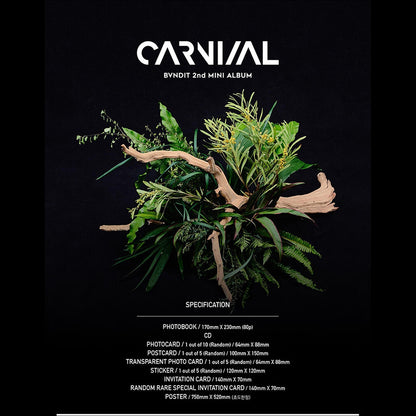 BVNDIT 2nd Mini Album Carnival