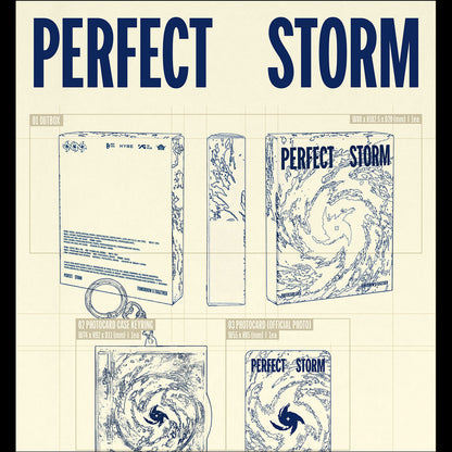 [SET/Pre-order] TOMORROW X TOGETHER (TXT) [PERFECT STORM] 9th Mini Album (Photocard Case ver.) + Free Gift