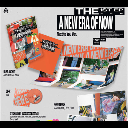 AEN THE 1ST EP [A NEW ERA OF NOW] (Next to You Ver.) + Free Gift