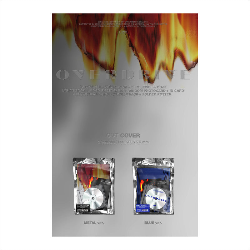 I.M(MONSTA X) OVERDRIVE Album(1 CD)
