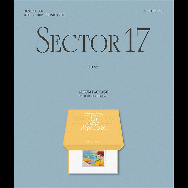 SEVENTEEN [SECTOR 17] KiT ver. 4th ALBUM Repackage
