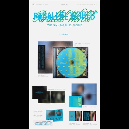 [Pre-order] ENHYPEN - THE SIN : PARALLEL WORLD (ENGENE ver.) NIGHT + Free Gift