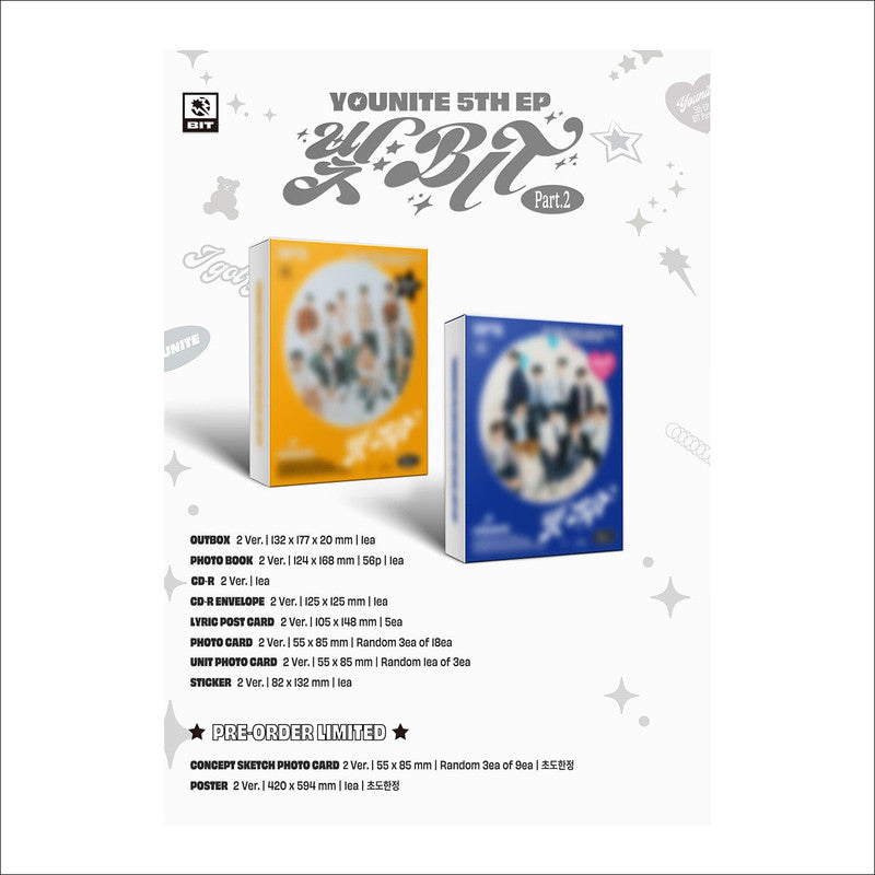 YOUNITE [BIT Part.2] (SPOTLIGHT Ver., DELIGHT ver. )