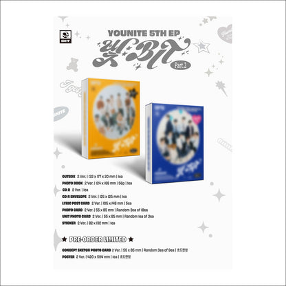 YOUNITE [BIT Part.2] (SPOTLIGHT Ver., DELIGHT ver. )