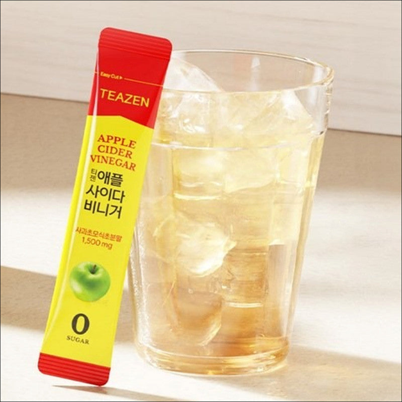 TEAZEN APPLE CIDER VINEGAR 30 Sticks / Zero Sugar