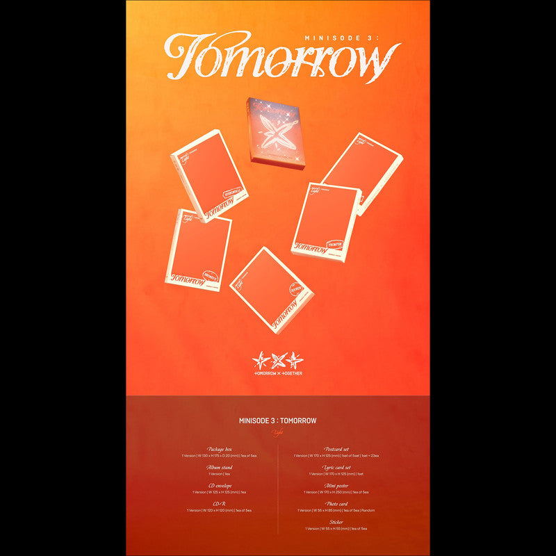 [POB] TOMORROW X TOGETHER(TXT) minisode 3: TOMORROW Light Ver.