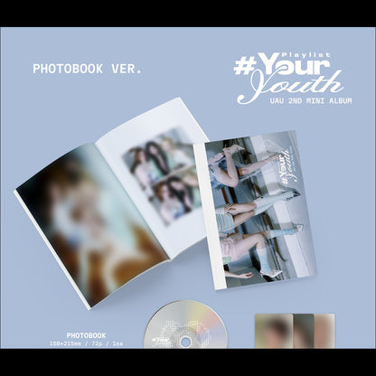 UAU [Playlist #Your Youth] PHOTOBOOK VER. + Free Gift