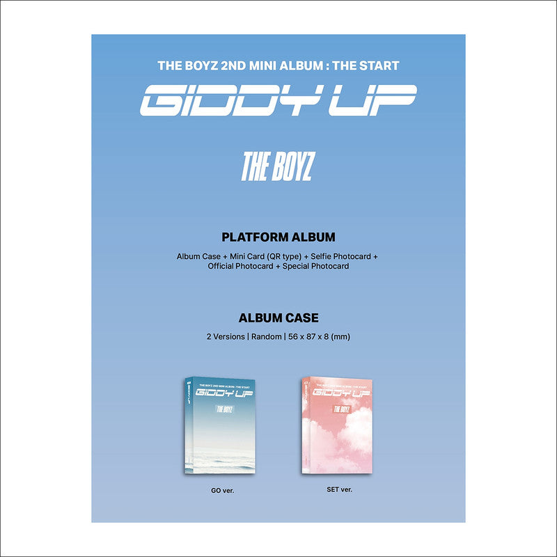 THE BOYZ - THE START Platform Ver. (GO Ver. / SET Ver.)