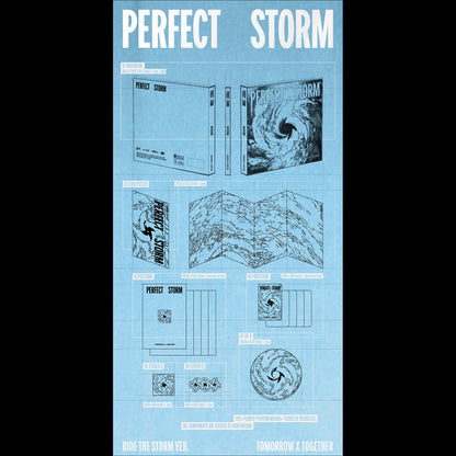 [Pre-order] TOMORROW X TOGETHER (TXT) [PERFECT STORM] 9th Mini Album + Free Gift