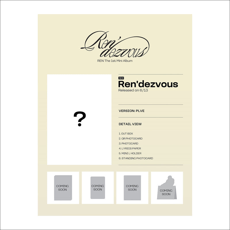 REN (NU'EST) Ren'dezvous (PLVE ver.)