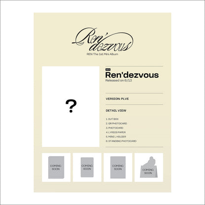 REN (NU'EST) Ren'dezvous (PLVE ver.)