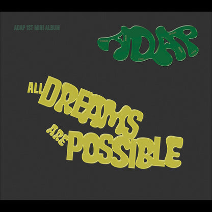 [Pre-order] ADAP - 1st Mini Album [ALL DREAMS ARE POSSIBLE] + Free Gift