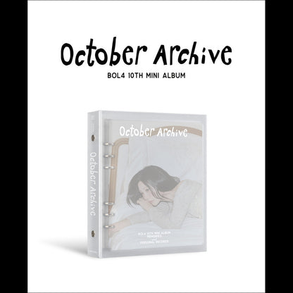 [Pre-order] BOL4 - 10th Mini Album [October Archive] + Free Gift