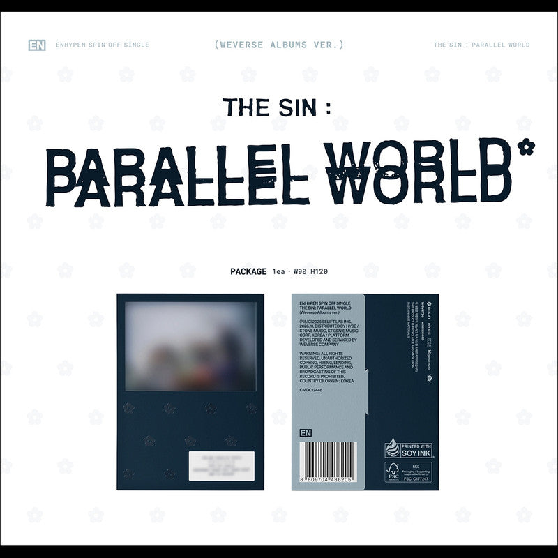 [Pre-order] ENHYPEN - THE SIN : PARALLEL WORLD (Weverse Albums ver.) + Free Gift