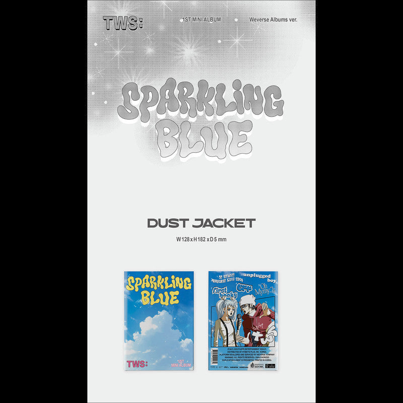 TWS 1st Mini Album 'Sparkling Blue' Weverse Albums ver.