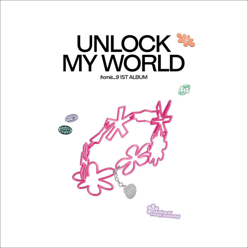 fromis_9 Unlock My World Weverse Albums ver.(Random)