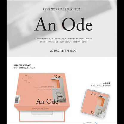 SEVENTEEN - AN ODE KiT ver. Album (Renewal)