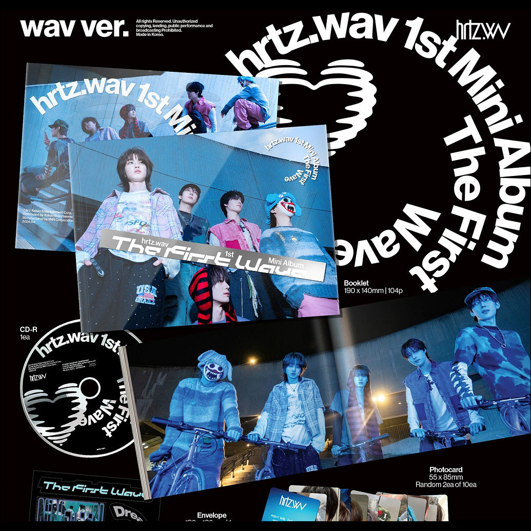 hrtz.wav [The First Wave] 1st Mini Album (wav ver.) + Free Gift