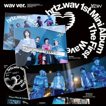 hrtz.wav [The First Wave] 1st Mini Album (wav ver.) + Free Gift