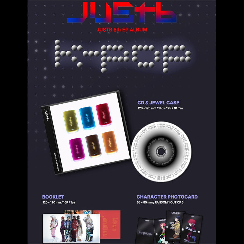 [Pre-order] JUSTB Jewel Case Version Official Sealed Album + Free Gift