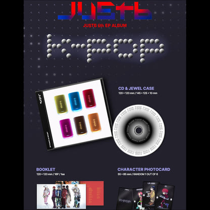 [Pre-order] JUSTB Jewel Case Version Official Sealed Album + Free Gift