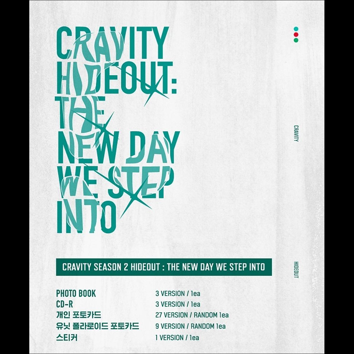 CRAVITY SEASON2. [HIDEOUT: THE NEW DAY WE STEP INTO] Album